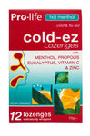 Cold-ez Lozenges - Hot Menthol - Healthy Me